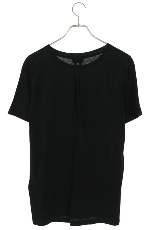 SAINT LAURENT PARIS Palladium Star T-Shirt Black Size S