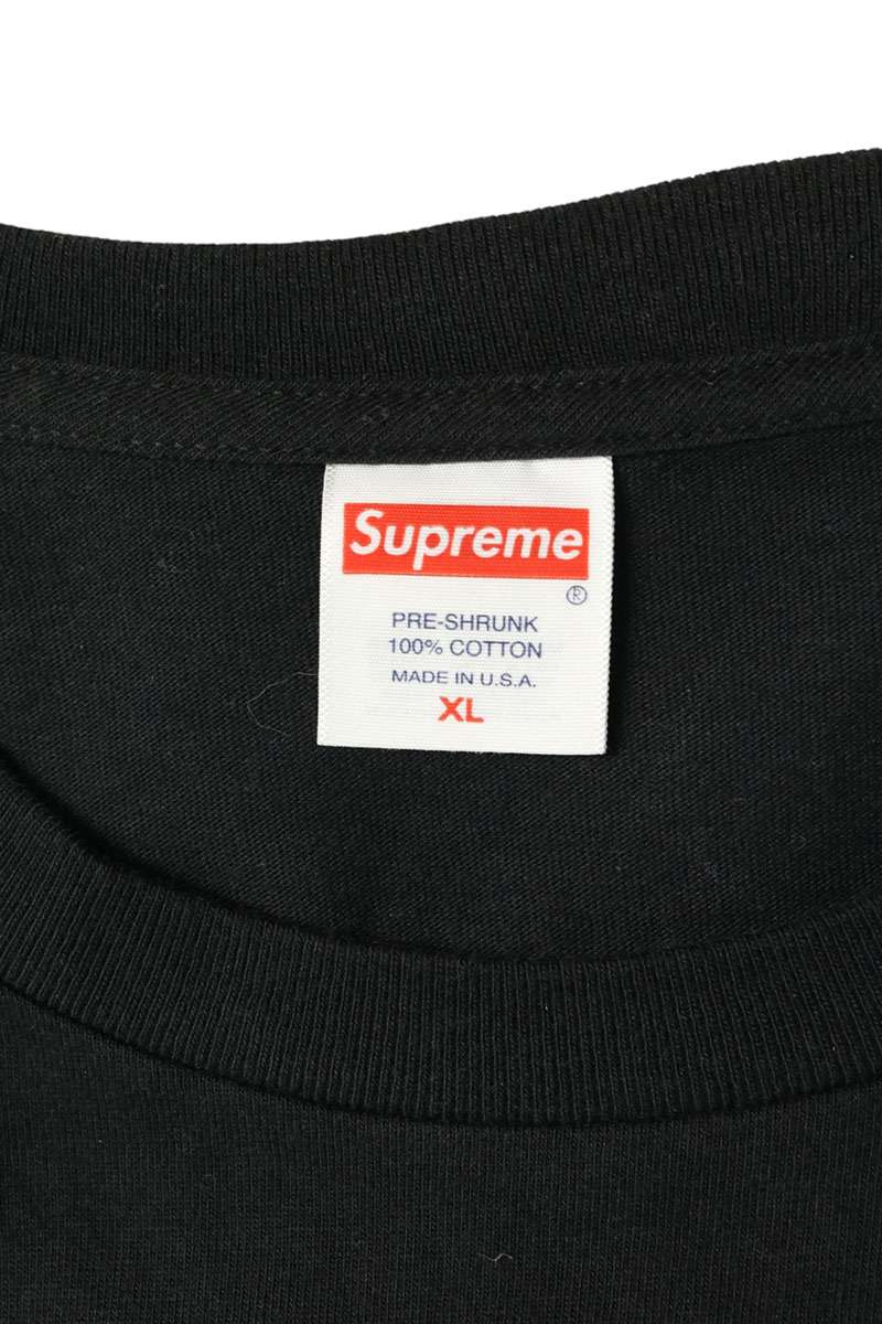 SUPREME 22AW Andre 3000 Cotton T-Shirt Black Size XL