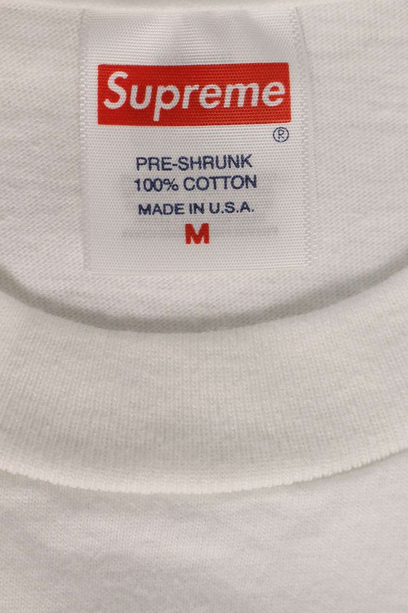 SUPREME 24SS Futura Box Logo Crewneck T-Shirt White Size M