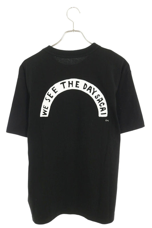 Geoff McFetridge x Sacai Print T-Shirt Black Size 4