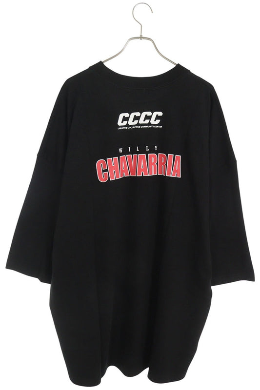 WILLY CHAVARRIA Black NORTH SIDER Print T-Shirt Size XL