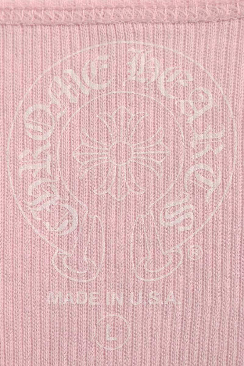 Chrome Hearts RIB TANK LOVE YOU Print Tank Top Size L