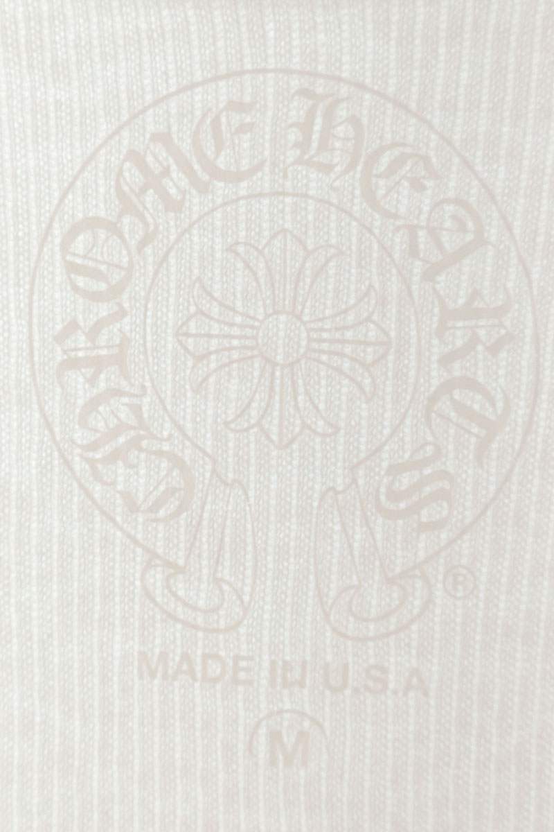 Chrome Hearts T-Bar Logo Print Rib Tank Top Multi Size M