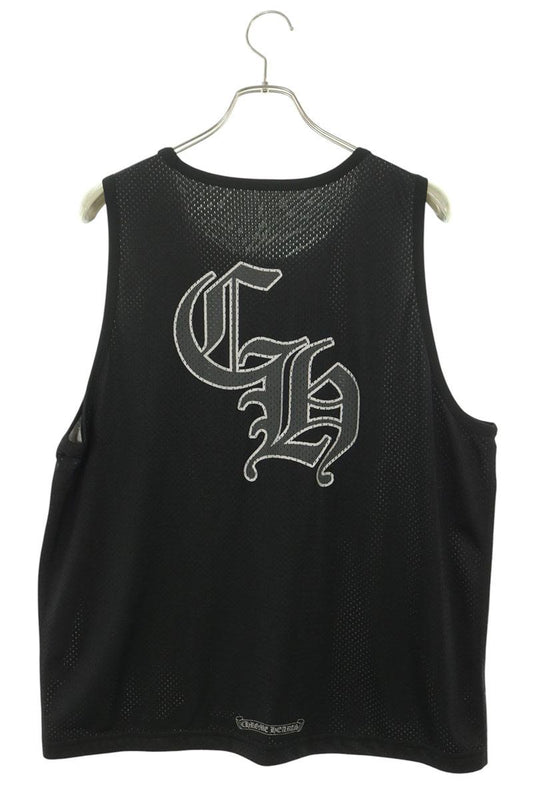 Chrome Hearts Reversible Mesh Logo Print Tank Top Size M