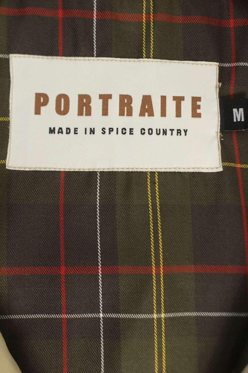 PORTRAITE Cotton OVER VEST Beige Size M