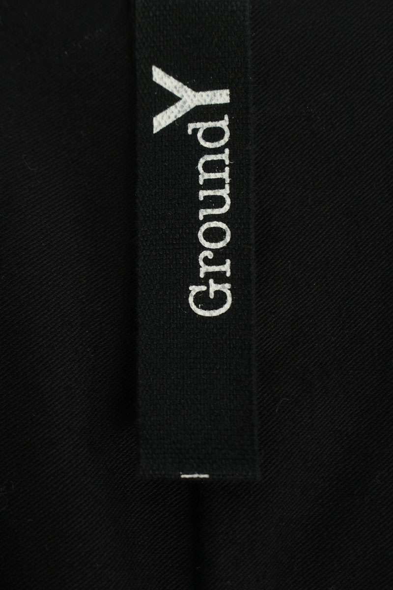 GroundY 21AW Wool Work Jacket Vest Black Size L