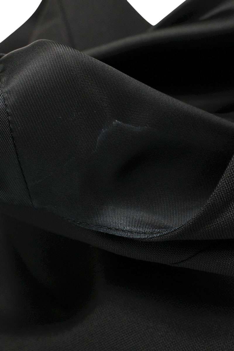 Dior HOMME 1-Button Wool Vest Black Size S