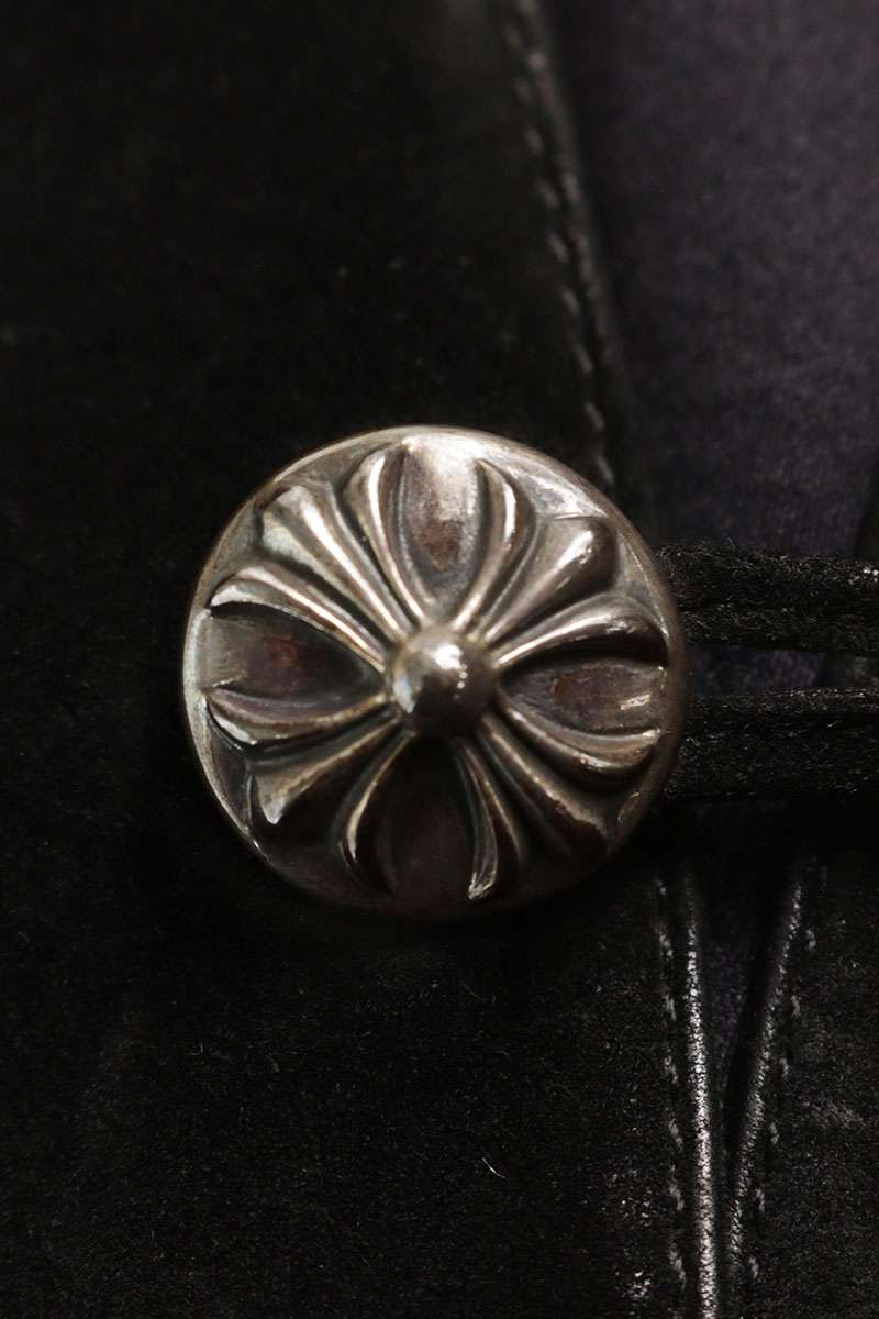 Chrome Hearts Cross Button Leather Vest Size M