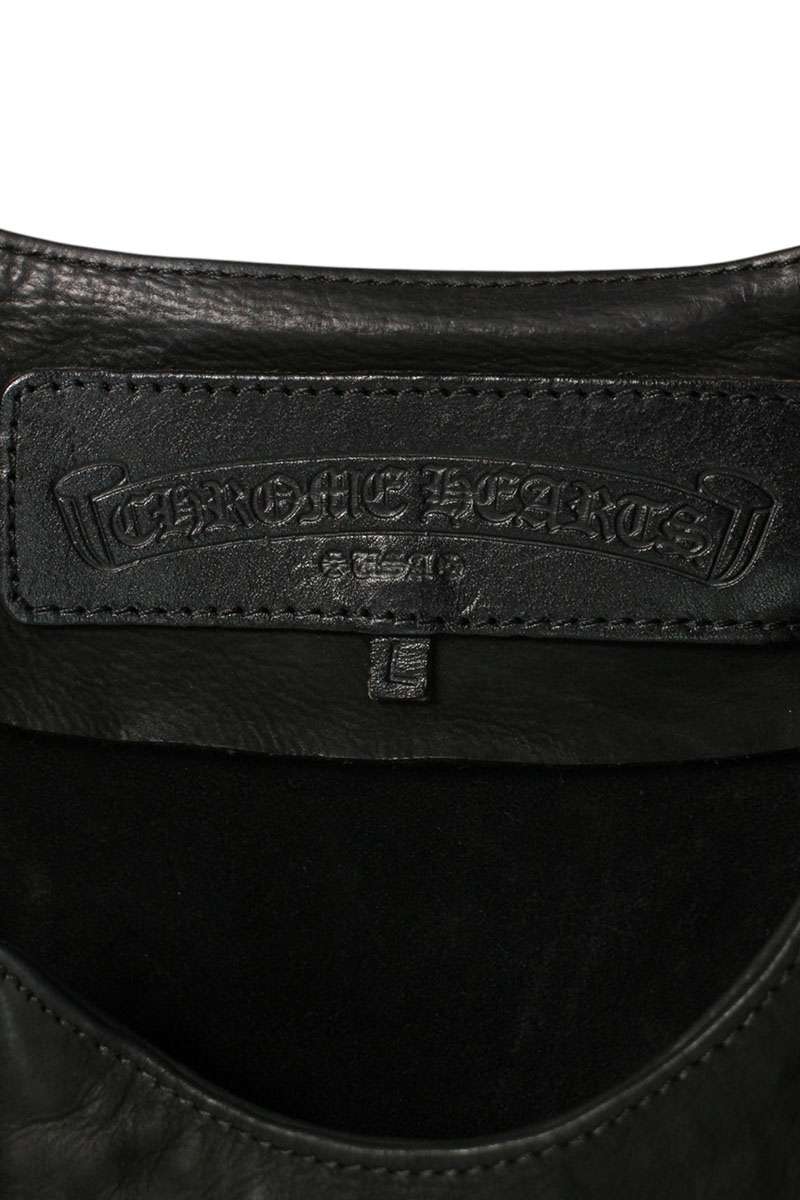 Chrome Hearts Zip Up Leather Vest Size L