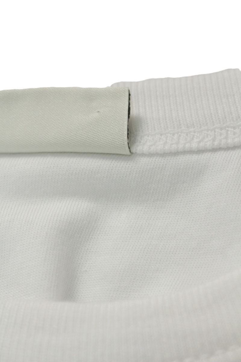 DRIES VAN NOTEN White Power Shoulder Vest Cotton Size S