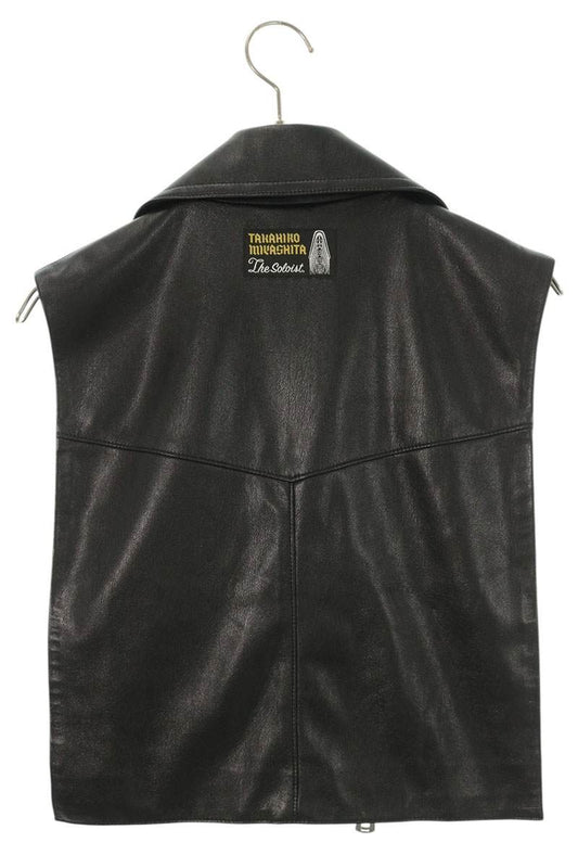 TAKAHIROMIYASHITA TheSoloIst 17SS Double Vest Black Size 46