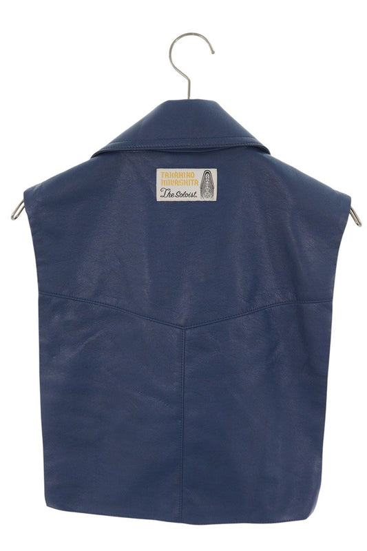 TAKAHIROMIYASHITA TheSoloIst 17SS Double Vest Blue Size 46