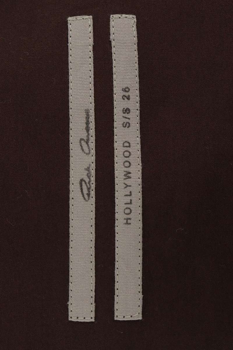 Rick Owens Coated Cargo Vest Brown Size 50