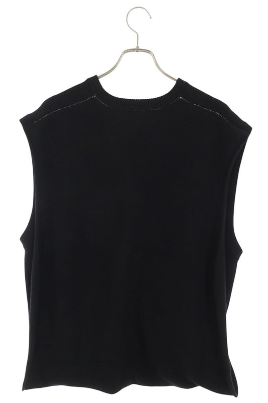 stein ST.107 Oversized Wool Knit Vest Black Size M