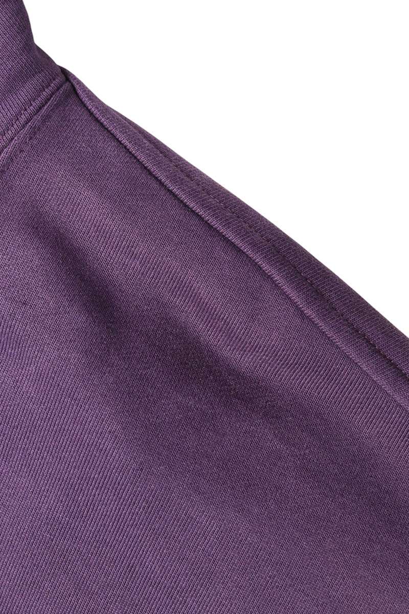 Vetements 24SS logo embroidery Pullover Hoodie Purple Size S