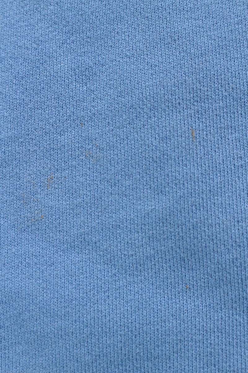 CELINE Logo Drawstring Pullover Hoodie Light Blue Size XXL