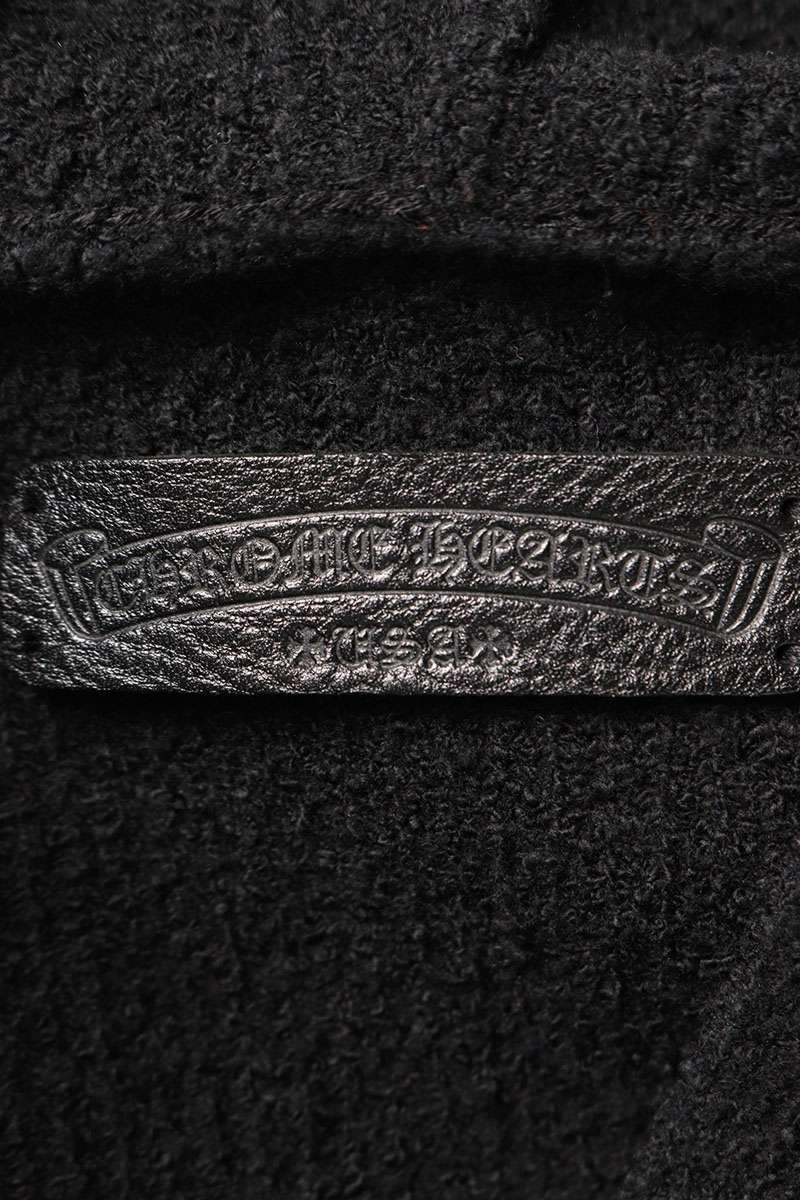Chrome Hearts Calf Hair Cross Hoodie Multi Size XSM/SML