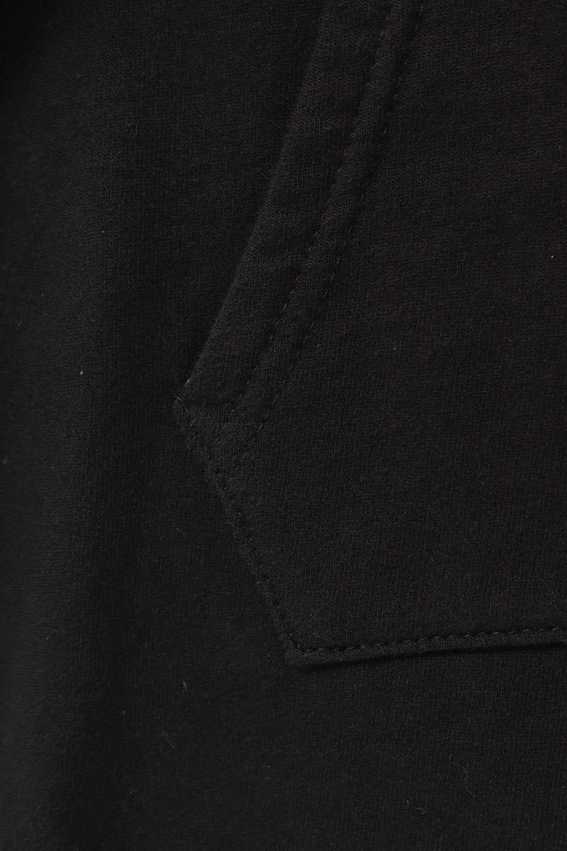 Chrome Hearts BELLA Embroidery Leather Hoodie Black Size XS