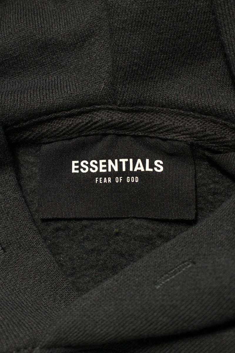 FOG ESSENTIALS Back Photo Print Hoodie Black Size S