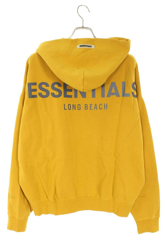 FOG ESSENTIALS Back Logo Hoodie Yellow Size M