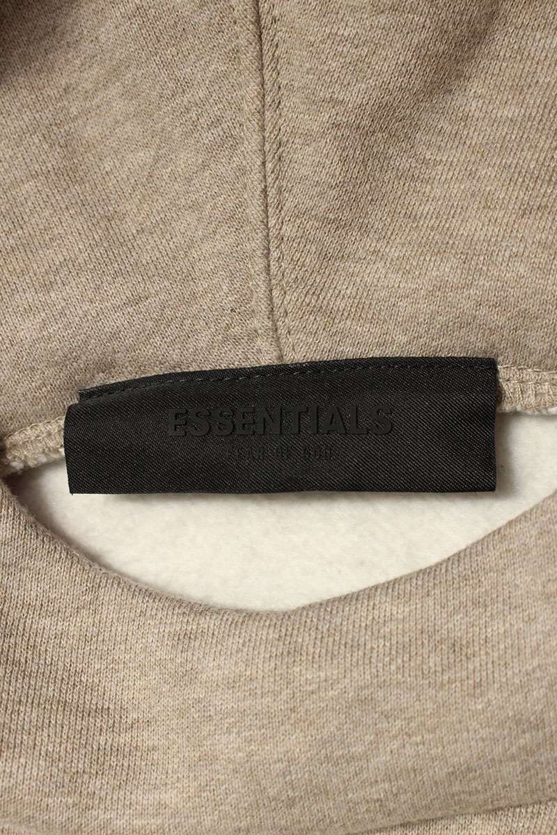 FOG ESSENTIALS Logo Hoodie Gray Size XS