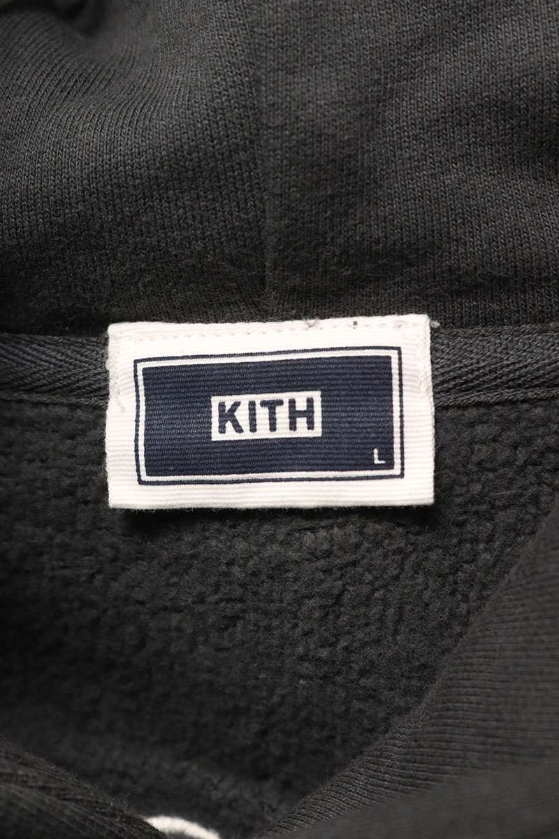 KITH Floral Lace Nelson Pullover Hoodie Gray Size L