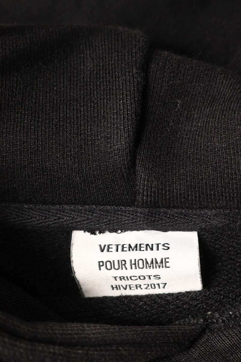 VETEMENTS 16AW Total Fucking Darkness Hoodie Multi Size S