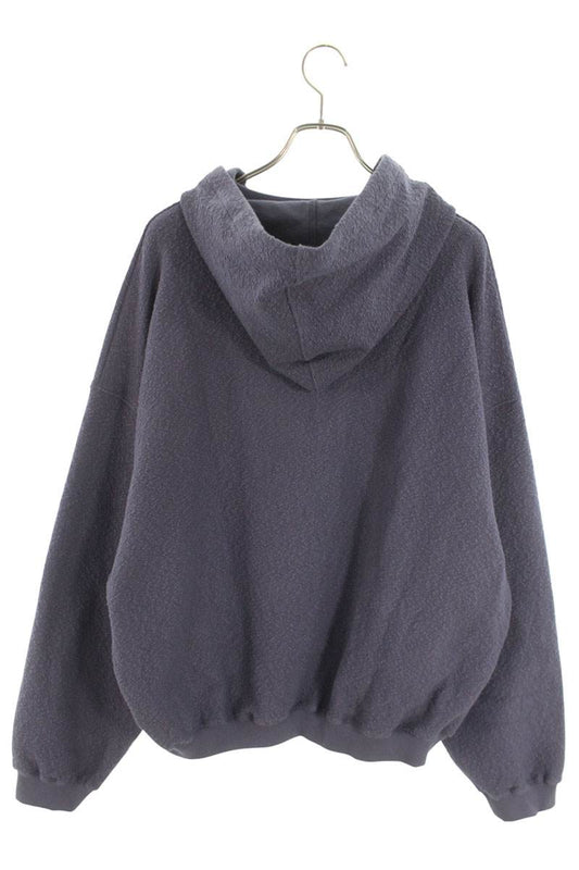FFF POSTAL SERVICE RH Curved Zip Up Hoodie Purple Size XL