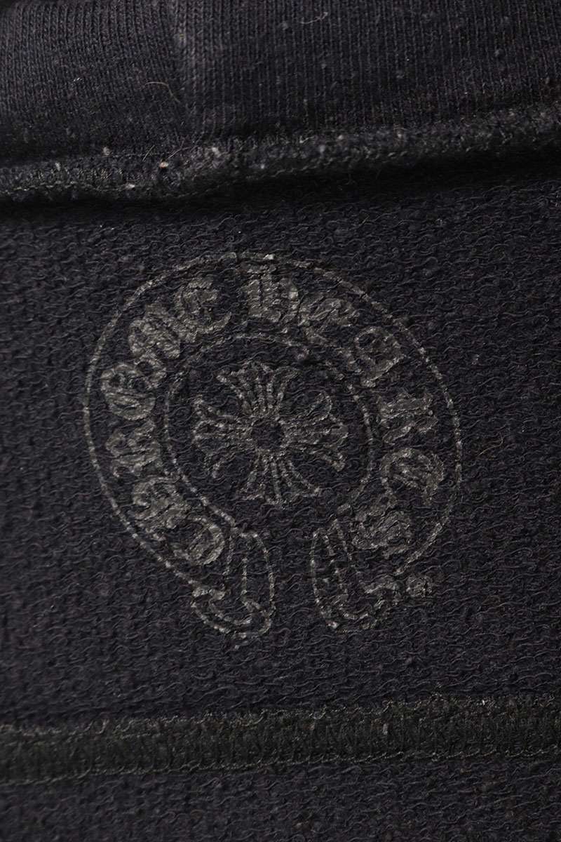 Chrome Hearts Y NOT Sleeve Cross Patch Half Zip Size S