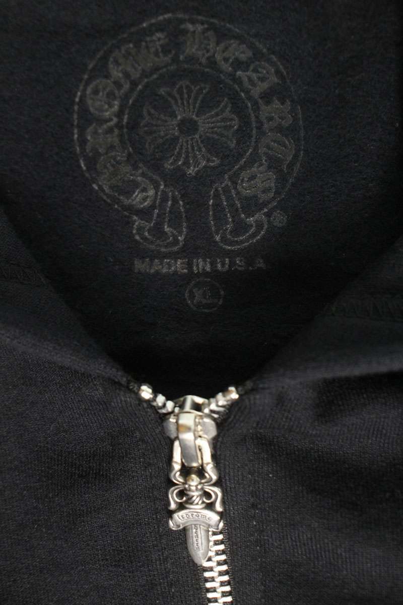 Chrome Hearts SWTSHRT HD ZIP Las Vegas Horseshoe Size XL