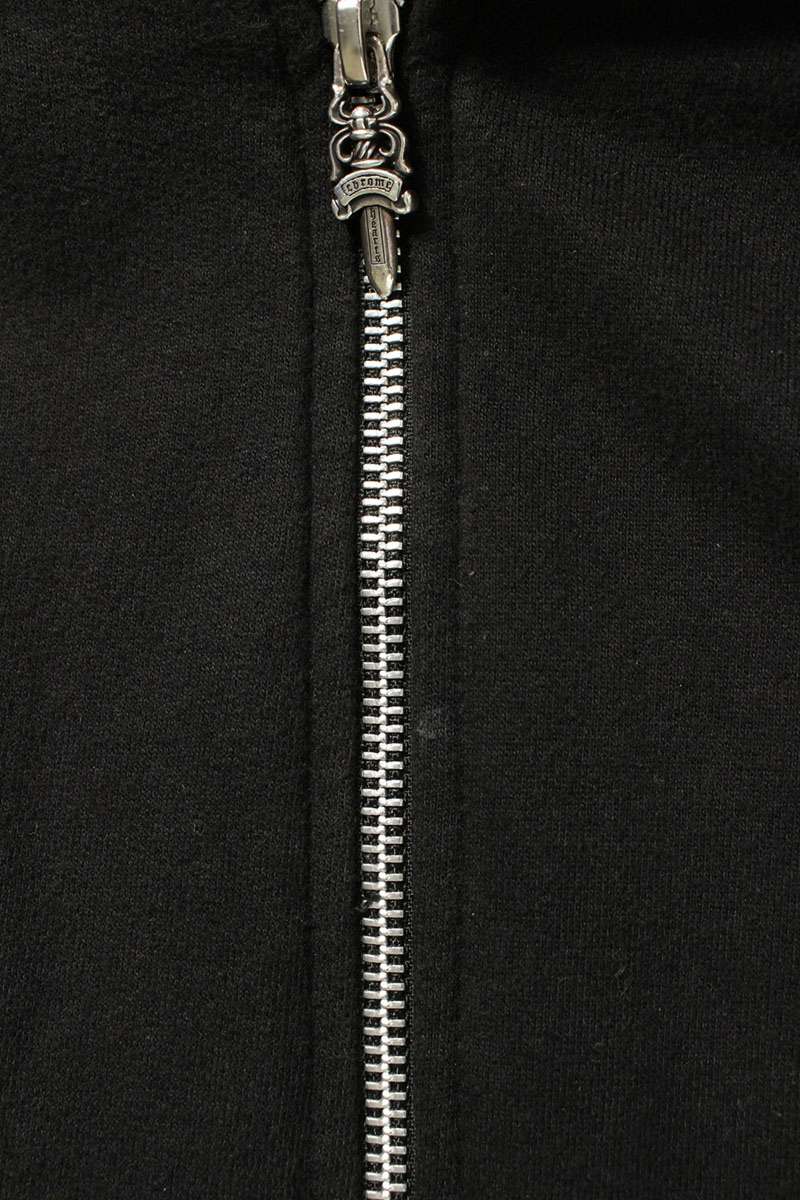Chrome Hearts SWTSHRT HD ZIP Arm Logo Hoodie Black Size XL