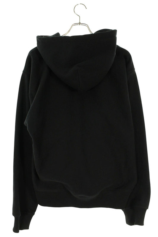 STUSSY OVAL CORP. ZIP HOODIE Black Size M