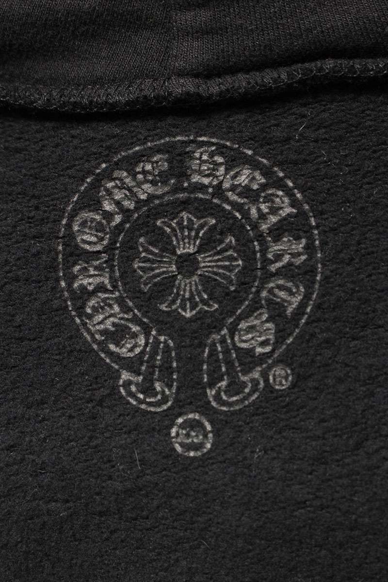 Chrome Hearts SWTSHRT HD ZIP Arm Logo Hoodie Black Size XXL