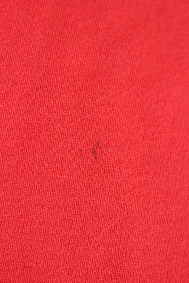 Chrome Hearts Back Scroll Label Print Hoodie Red Size XXL