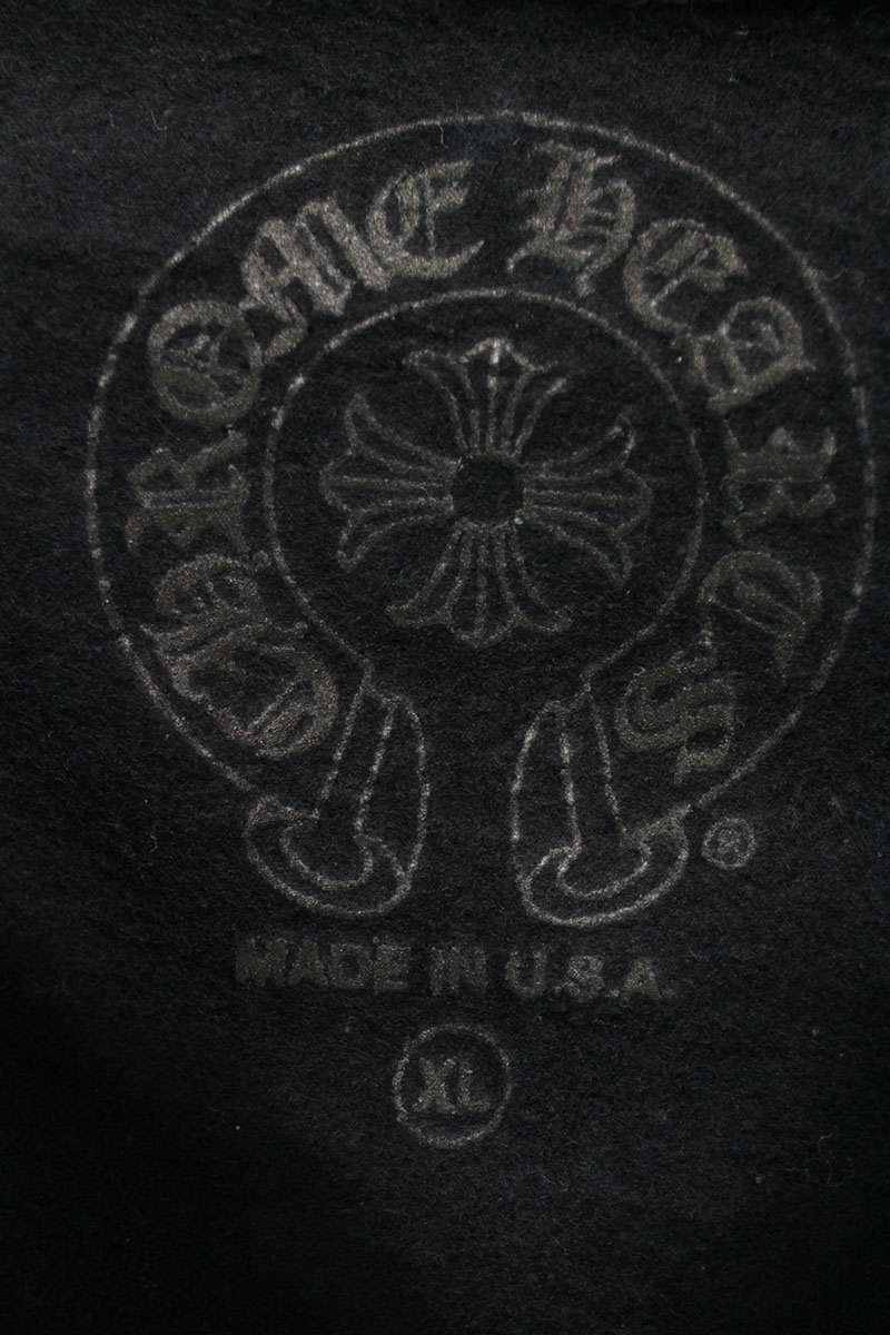 Chrome Hearts SWTSHRT PLVR Sleeve Logo Print Size XL