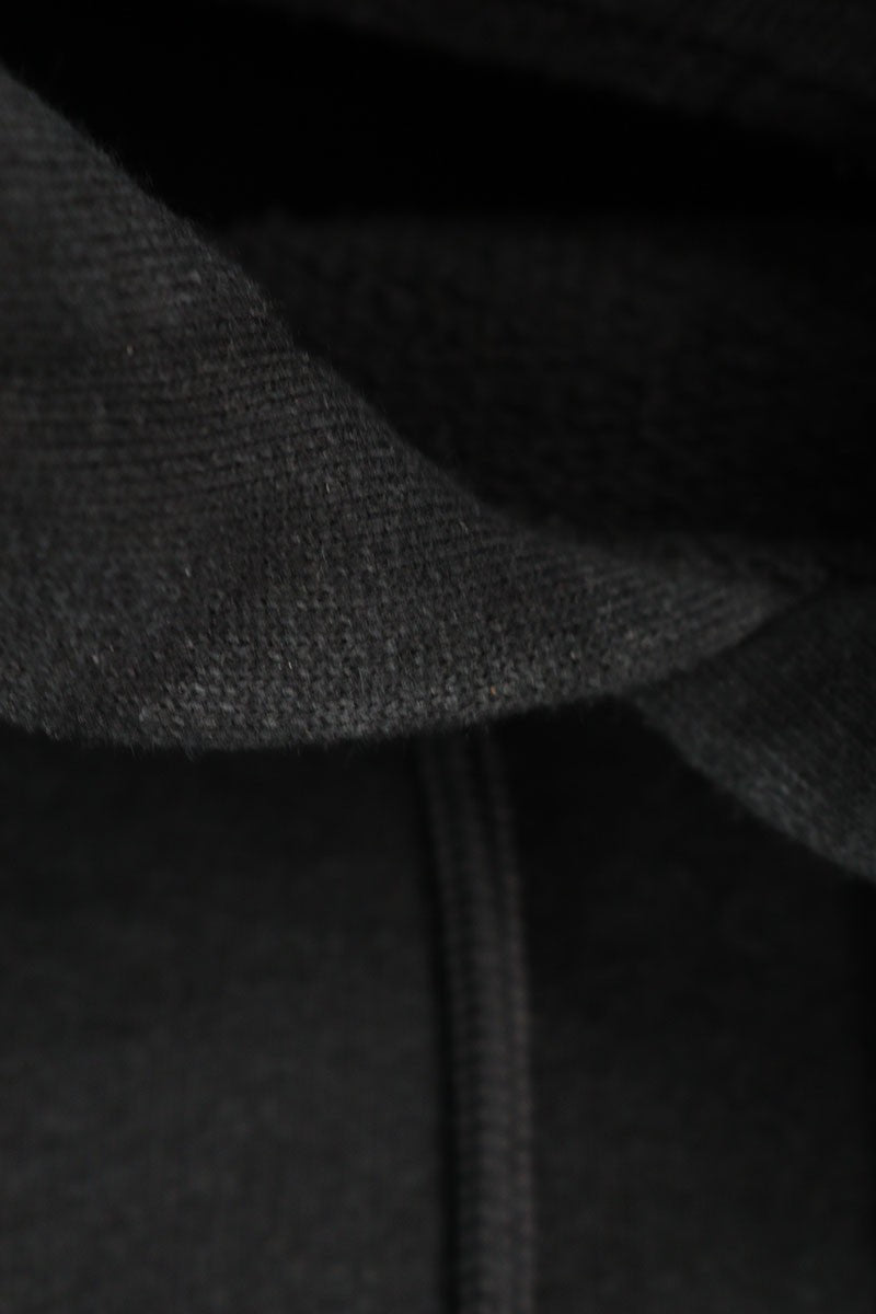 SEQUEL Logo Embroidered Pullover Hoodie Black Size L