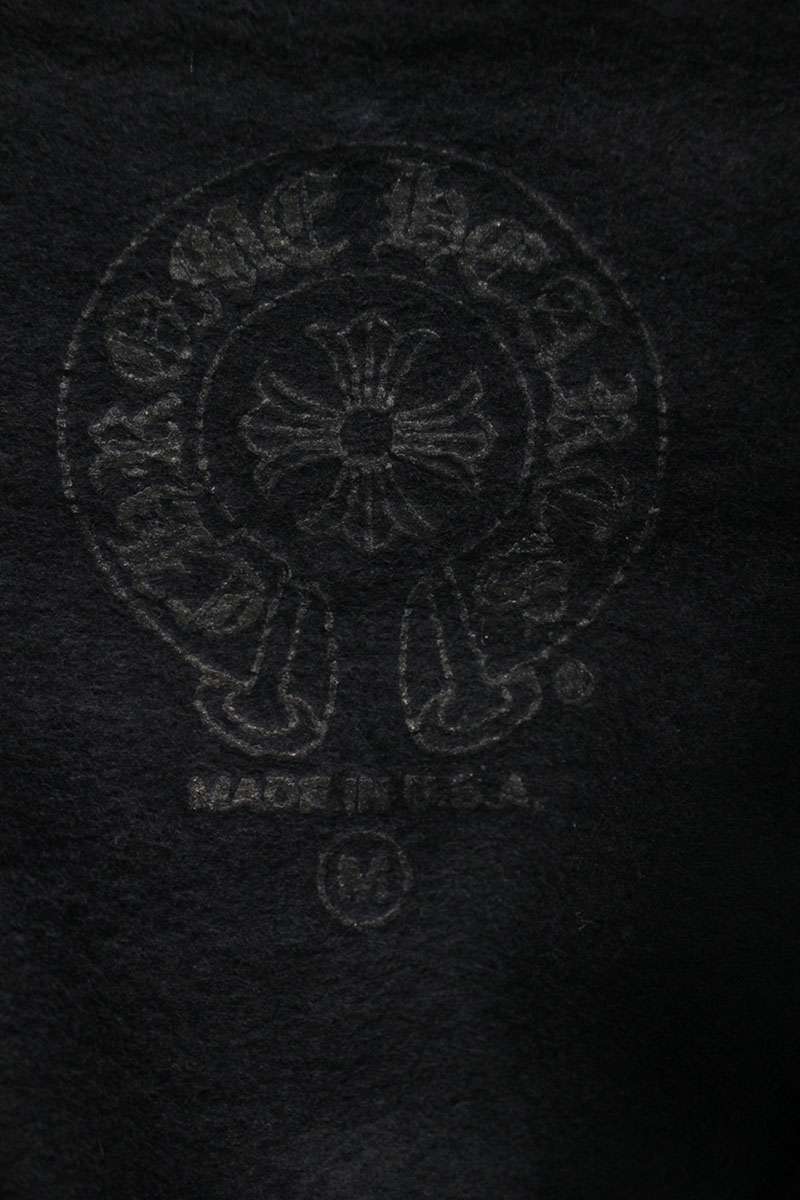 Chrome Hearts SWTSHRT HD PLVR Sleeve Logo Black Multi Size M
