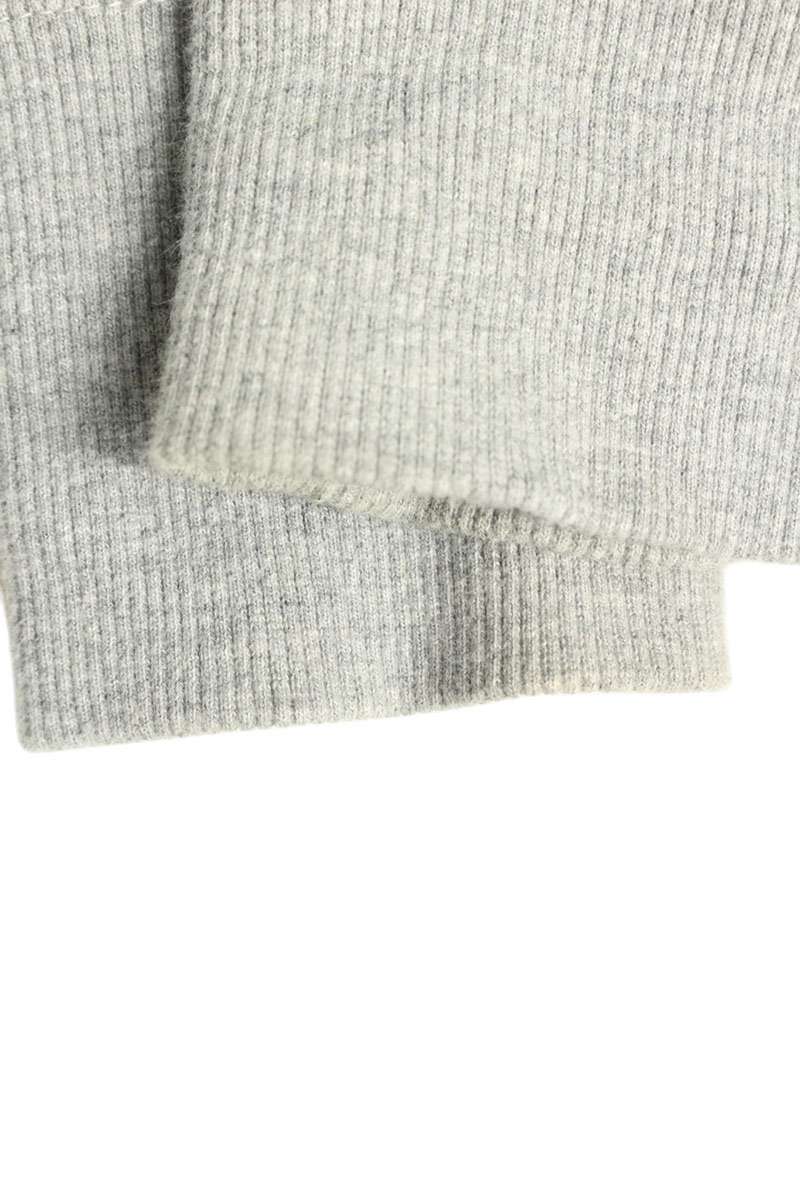 GOD SELECTION XXX Logo Patch Pullover Hoodie Gray Size L