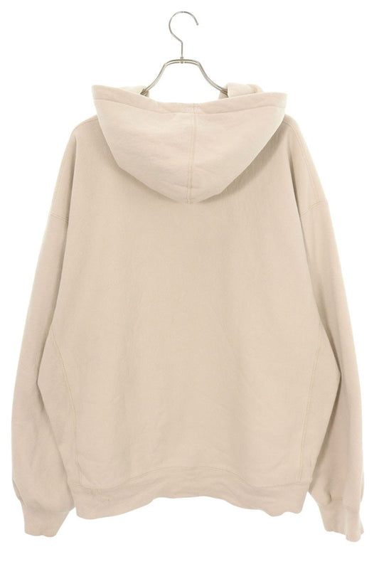 SUPREME Box Logo Hooded Sweatshirt Beige Size XXL