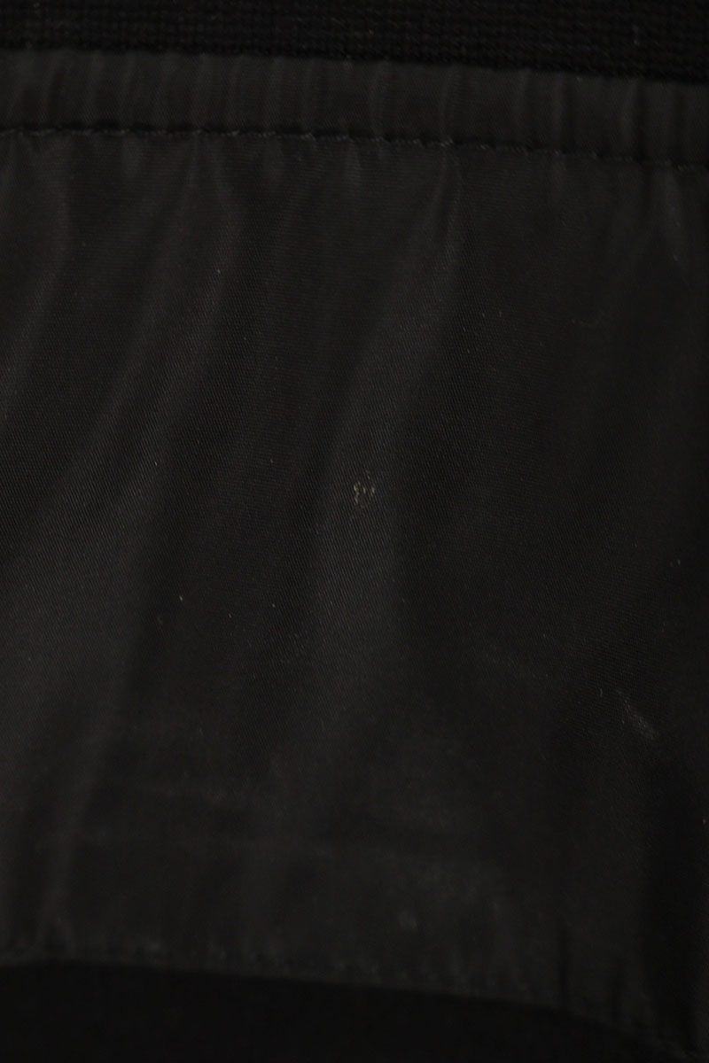 PRADA Re-Nylon Triangle Panel Hoodie Black Size S