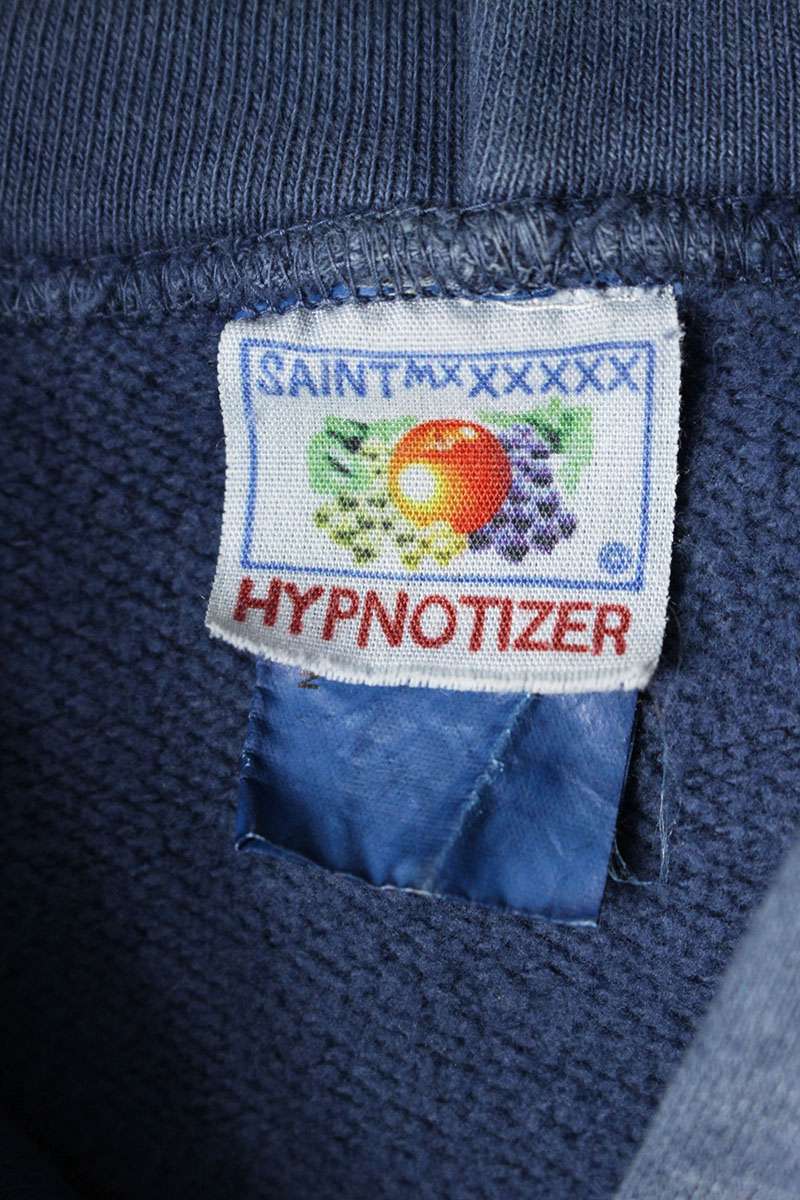Saint Michael 24AW Vintage Hoodie Blue x Yellow Size L