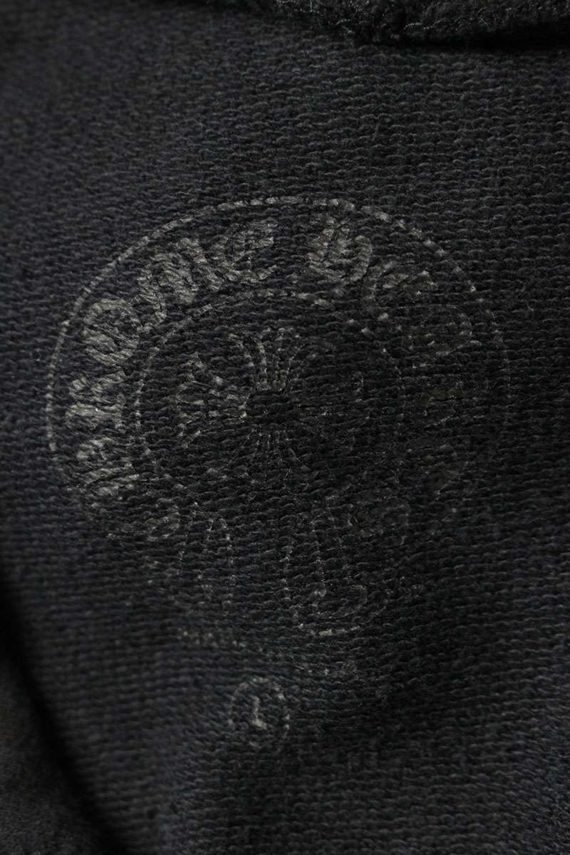 Chrome Hearts SWTSHRT HD ZIP CH All Over Back CH Plus Size L