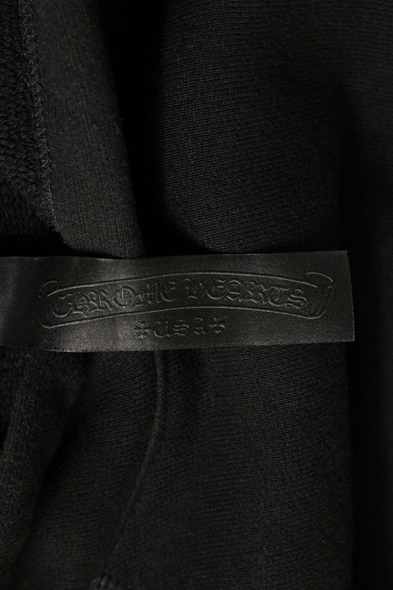 Chrome Hearts Back CH Logo Cross Embroidered Hoodie Size M