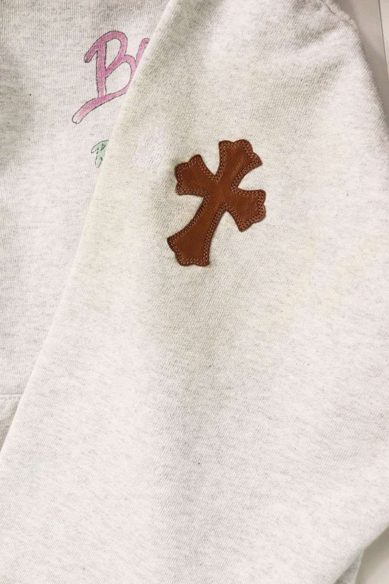 Chrome Hearts MATTY BOY Print Cross Patch Hoodie Size XL