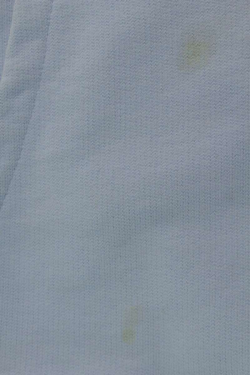 AMI Front Logo Embroidered Hoodie Blue Size XXS