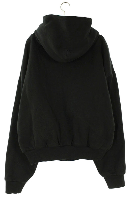 Entire Studios thermal Zip Up Hoodie Black Size L