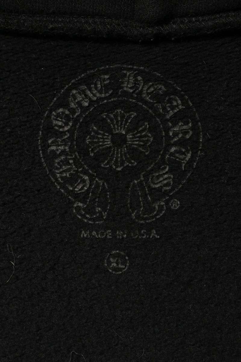 Chrome Hearts SWTSHRT HD ZIP Malibu Back Horseshoe Size XL