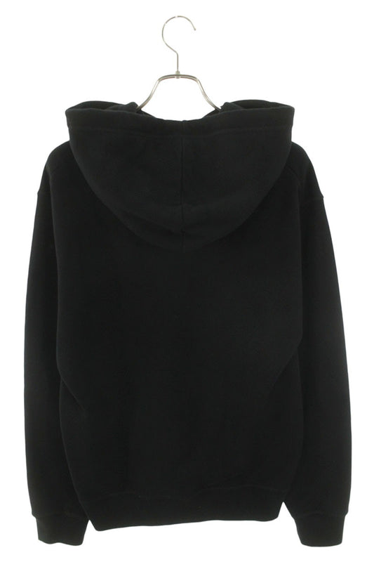 DSQUARED Logo Print Hoodie Black Cotton Size L