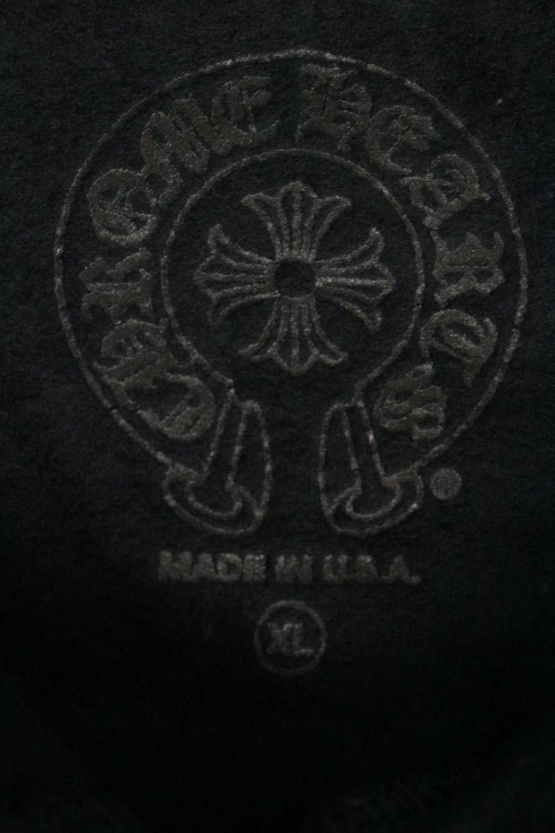 Chrome Hearts Miami LTD Arm Cemetery Cross Black Size XL