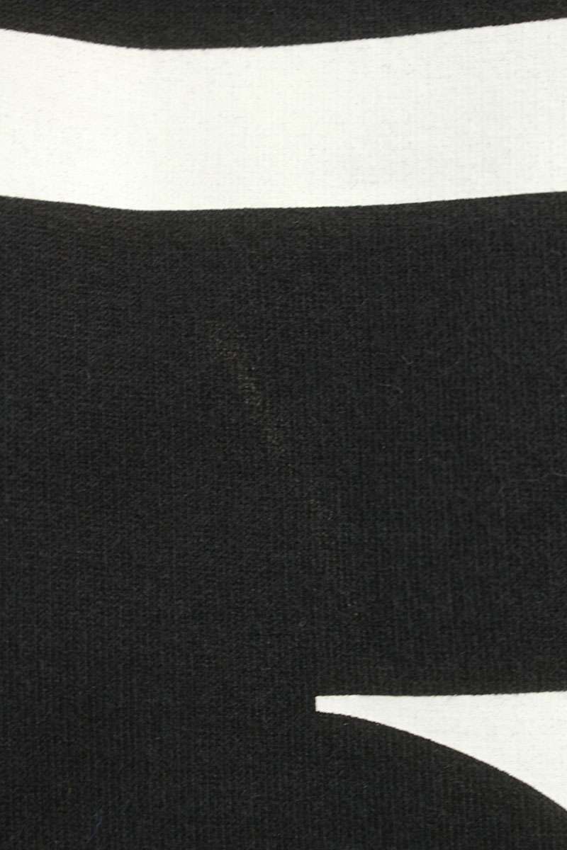 Valentino Logo Print Hoodie Black x White Size L